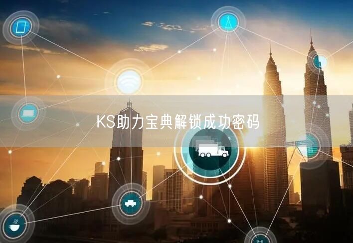 KS助力宝典解锁成功密码