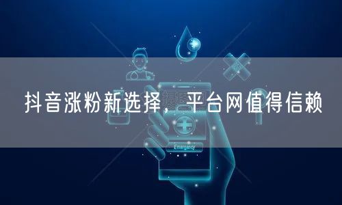 抖音涨粉新选择，平台网值得信赖